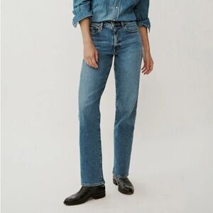 Buck Mason M030 Stretch Ridge Twill Rider Jean in Medium Wash